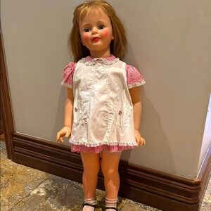 Classic Red and White Doll with Accessories